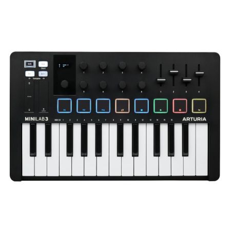 Arturia Minilab 3 USB Controller Keyboard, BLACK 2402371