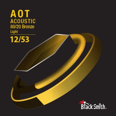 Blacksmith Strings AOT Acoustic Bronze 12-53 Light ABR-1253