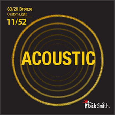 Blacksmith Strings Acoustic Ph. B 11-52 Custom Light PB-1152