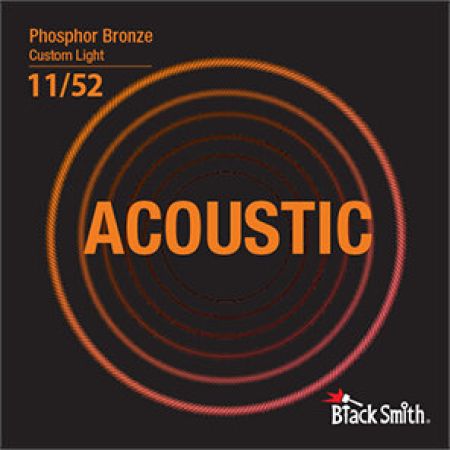 Blacksmith Strings Acoustic Bronze 11-52 Custom Light BR-1152