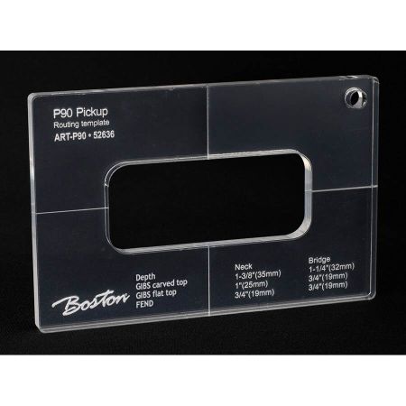 Boston ART-P90 Pickup Routing Template P90 ART-P90