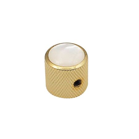 Boston KG-236 Gold Dome Knob with Pearloid Inlay KG-236