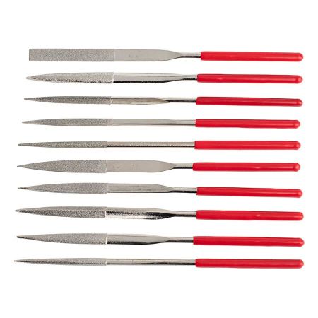 Boston Precision Tools Diamond Needle File Set 10pcs DNFS-10