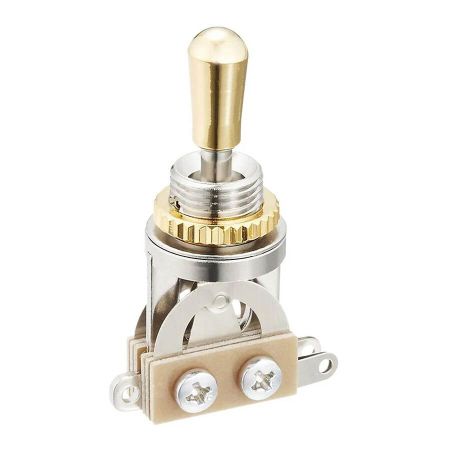 Boston MIJ 3-Way Pickup Switch Gold SW-20-GP