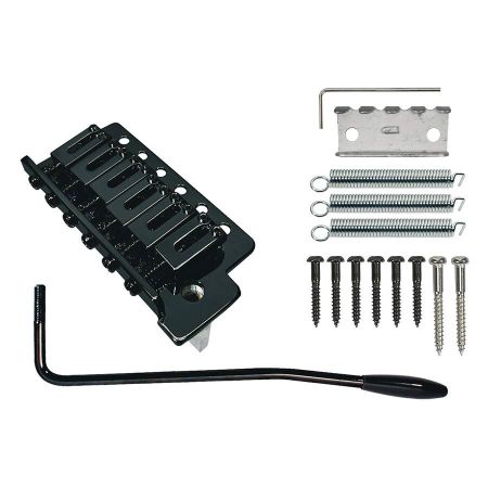 Boston T-210-B 6-Point Tremolo 36mm Block Black T-210-B