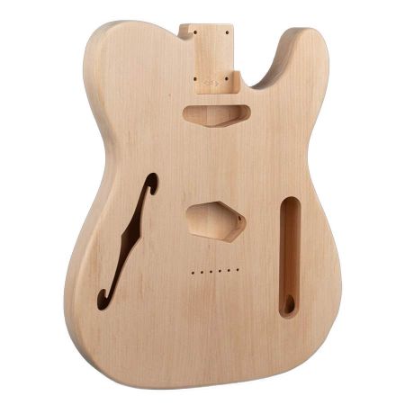 Boston Raw Body Thinline 2-Piece Alder MIG ETT-2ALD