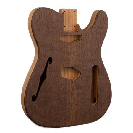 Boston Raw Body Thinline 2-Piece Roasted Pine Dark Ash Top MIG ETT-2PINDRA