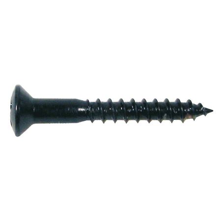 Boston WS-14 Wood Screw 2.4x16mm Black 1kpl WS-14-B