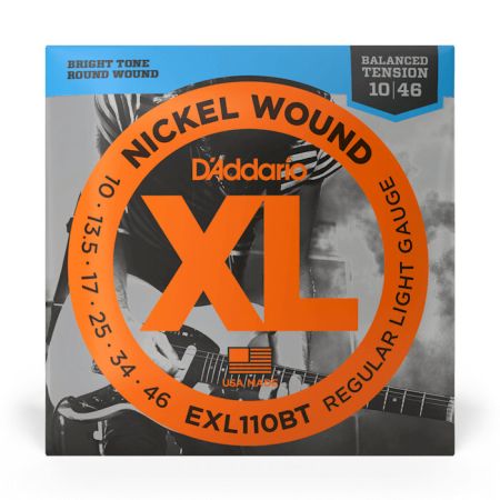 D'Addario Nickel Wound 10-46 Balanced Tension EXL110BT