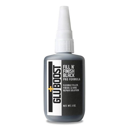 GluBoost Fill n' Finish Black Cyanoacrylic Glue 59ml GBFNFBLK