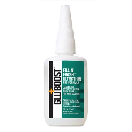 GluBoost Fill n' Finish Ultra Thin Cyanoacrylic Glue 59ml GBFNFUT2