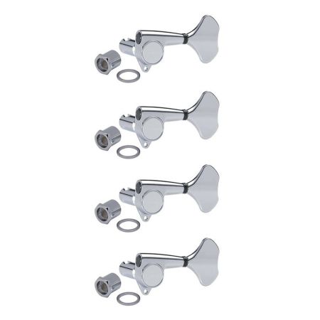 Gotoh GB707 Bass Tuner Set 4L Chrome GB-707-CL4