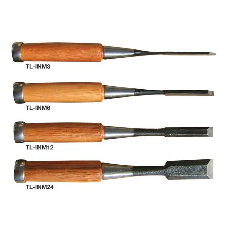 Hosco Japan Chisel Strater Set with Canvas Bag H-TLINMSET4