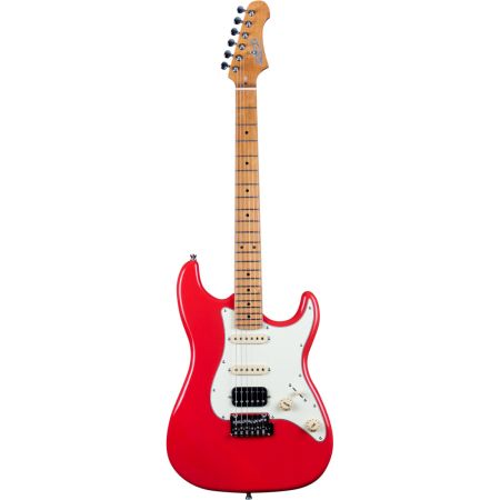 Jet Guitars JS-400 HSS Coral Red JS400CRD