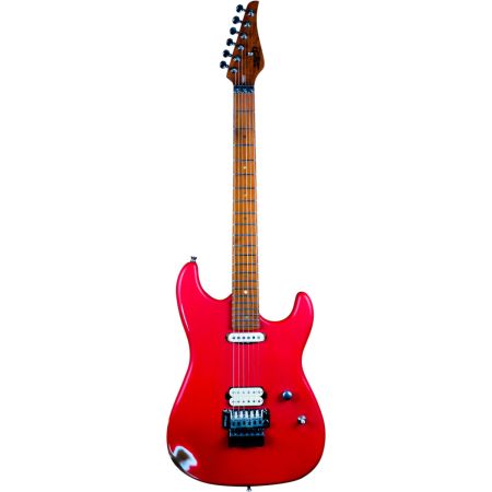 Jet Guitars JS-850 Fiesta Red Distressed JS850RLCFR