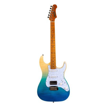 Jet Guitars JS-450 HSS Blue Natural Fade JS450TBL