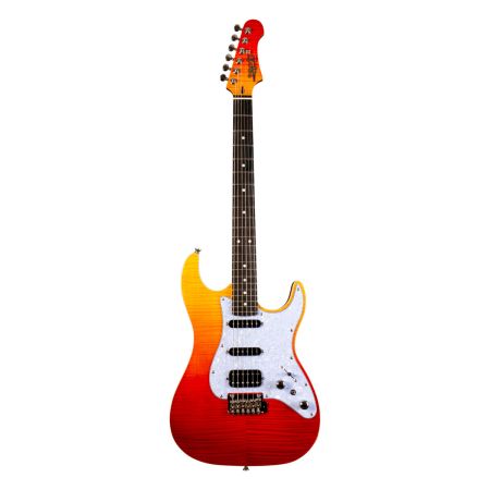 Jet Guitars JS-600 HSS Red Fade JS600TRS