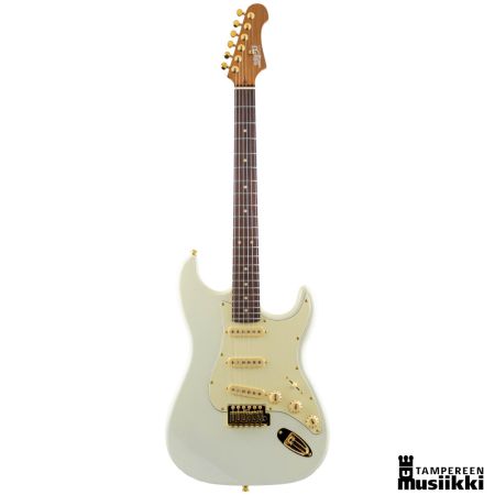 Jet Guitars JS-380 Olympic White Gold JS380OWG