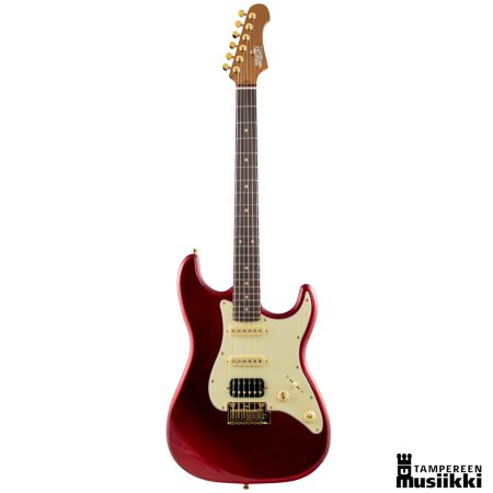 Jet Guitars JS-480 HSS Wine Red Gold JS480WSG