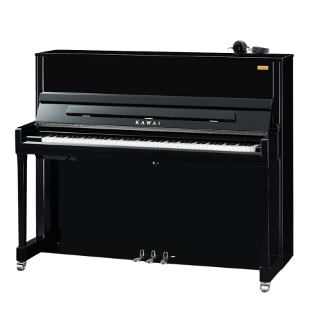 Kawai K-500 Aures 2 E/P hybridipiano, musta kiiltävä K-500AURES2