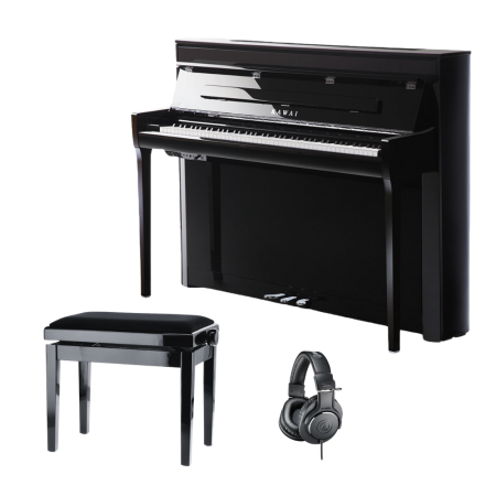 Kawai Novus NV5S hybridipiano + penkki ja kuulokkeet NV5S-BUNDLE