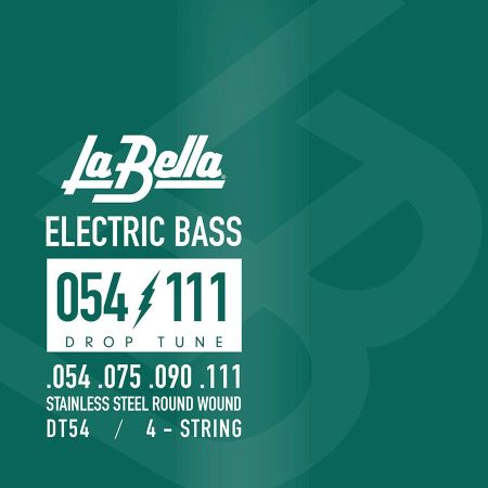 La Bella DT-54 Drop Tune Bass String Set 54-111 L-DT54