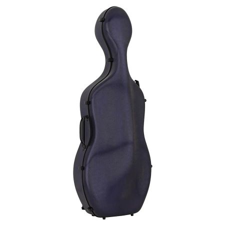 Leonardo CC-644-BU 4/4 Cello Case Brushed Blue CC-644-BU