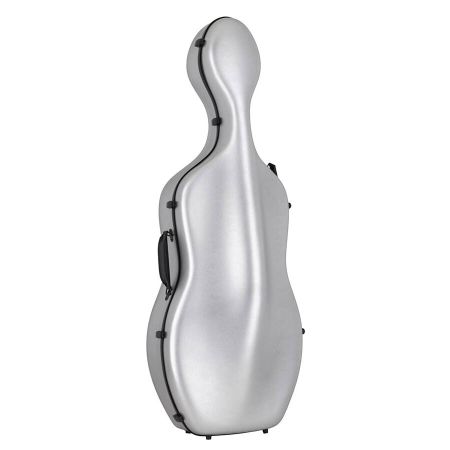 Leonardo CC-644-SL 4/4 Cello Case Brushed Silver CC-644-SL