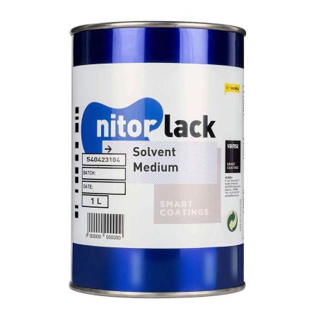 NitorLack Paint Solvent Medium 1L Can N540423104