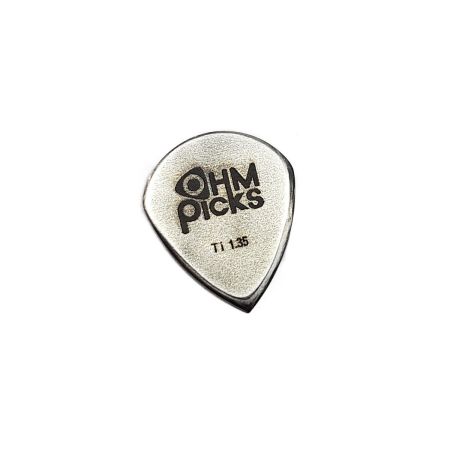 OHM Picks J-III XL 1.35mm Titaaniplektra OHMPICK-JIIIXL