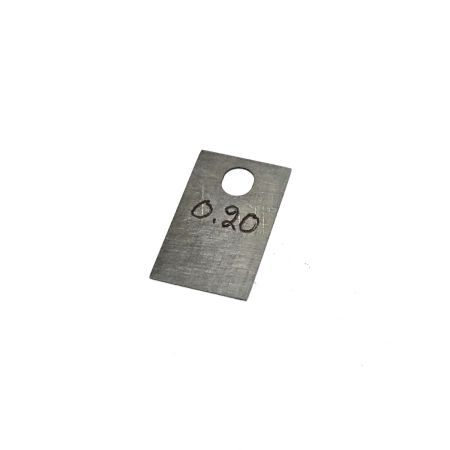 OHM Picks FR Saddle Shim 0.20mm Titaania OHMPICK-BSHIM020