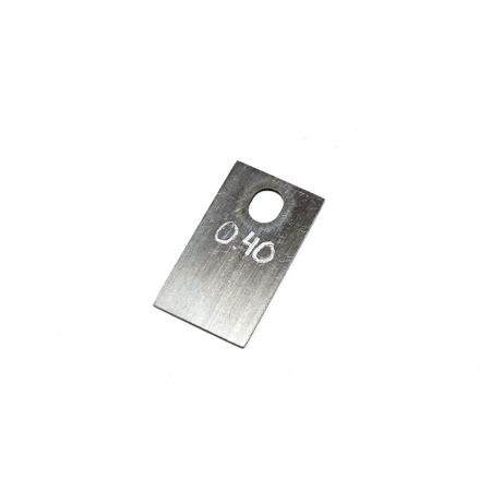 OHM Picks FR Saddle Shim 0.40mm Titaania OHMPICK-BSHIM040