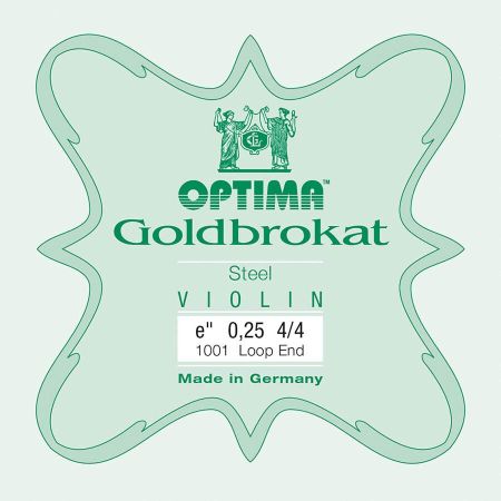 Optima Goldbrokat E viulunkieli 4/4 lenkillä 0,25 1001-LL