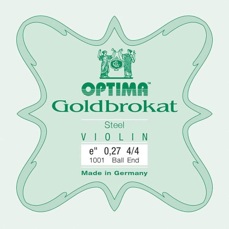 Optima Goldbrokat E viulunkieli 4/4 pallolla 0,27 1001-HB