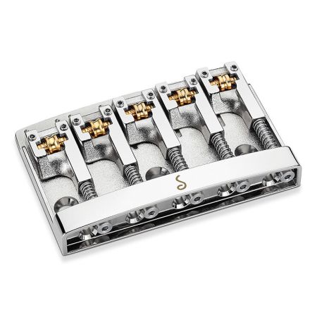 Schaller 3D-5 Flatmount Bass Bridge Chrome 12140200