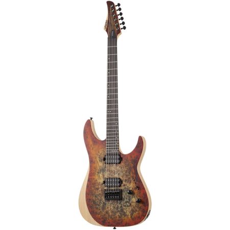 Schecter Reaper-6 Satin Inferno Burst YSC1501