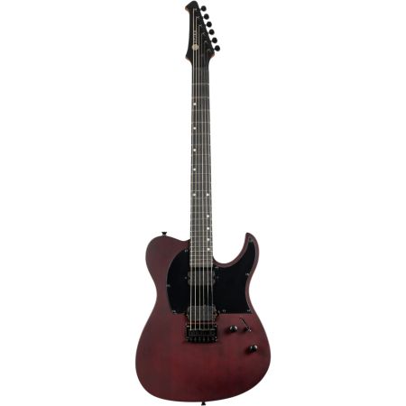 Spira Guitars T-400 Satin Wine Red T-400 MWR