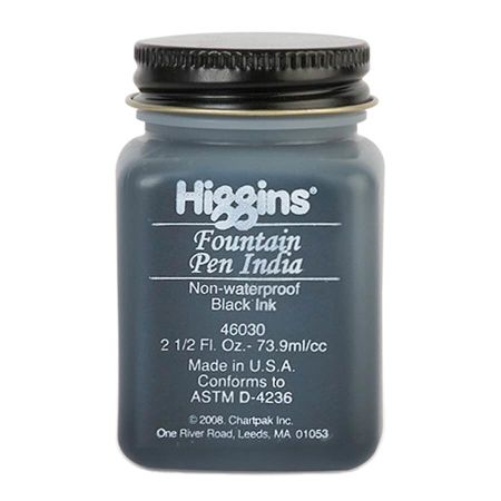 Higgins India Ink Black Fretboard Stain SM4237