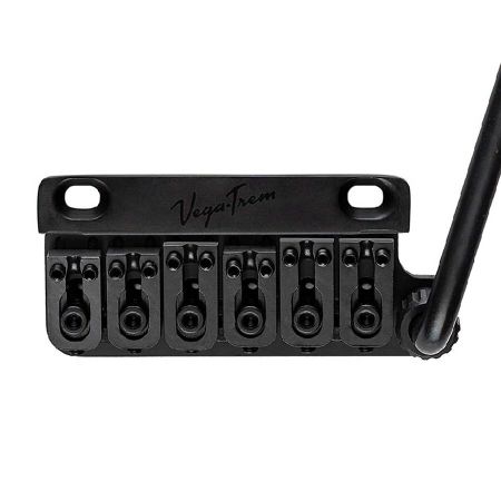 VegaTrem VT1-2 Black Stainless Steel Ultra Tremolo 2-Point VT1-2/BK