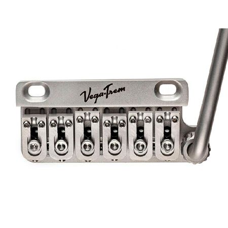 VegaTrem VT1-2 Satin Stainless Steel Ultra Tremolo 2-Point VT1-2/SS